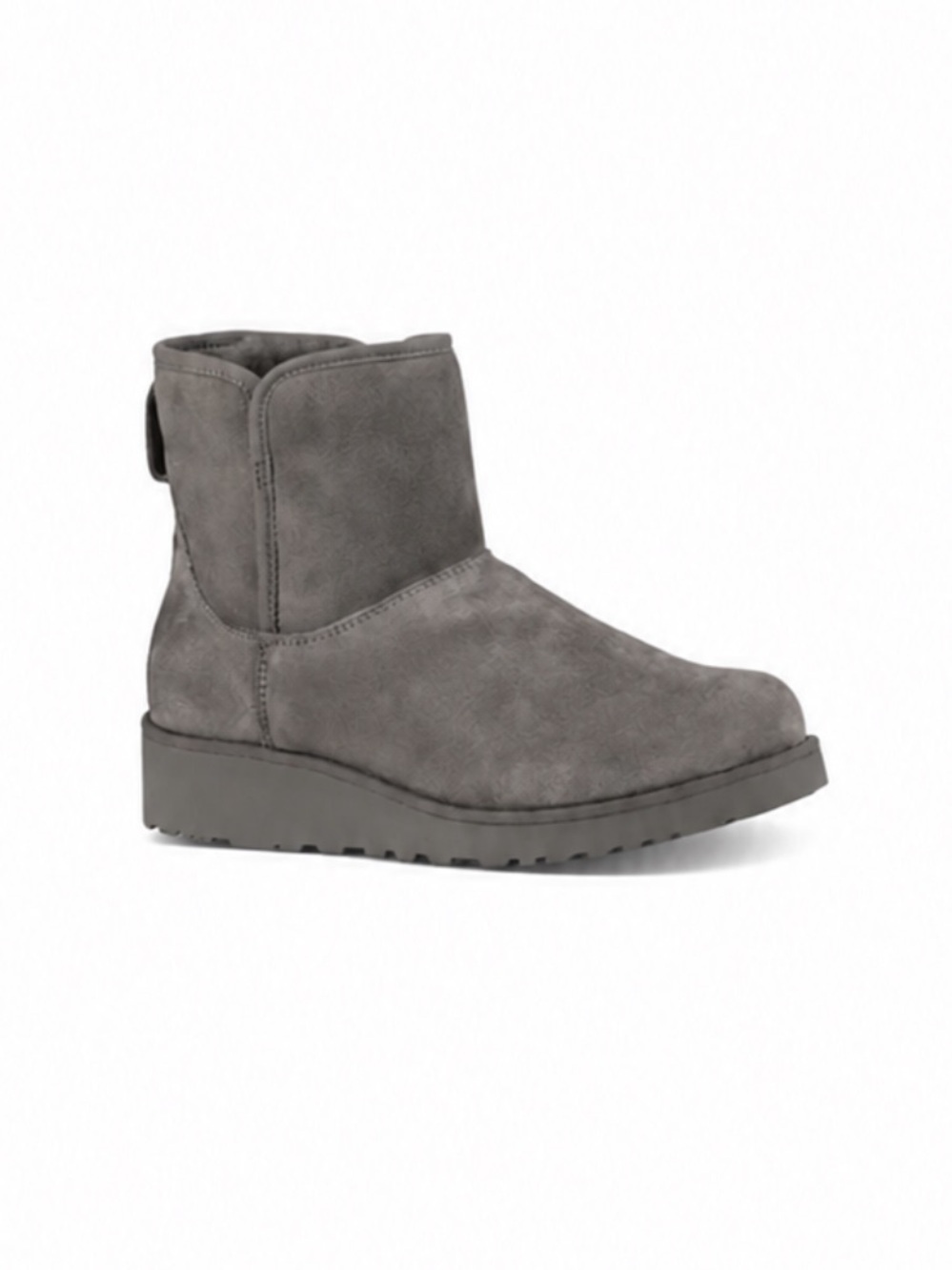 UGG Australia "Kristin" Slim Wedge Boots Grey Size 6 Excellent Condition!